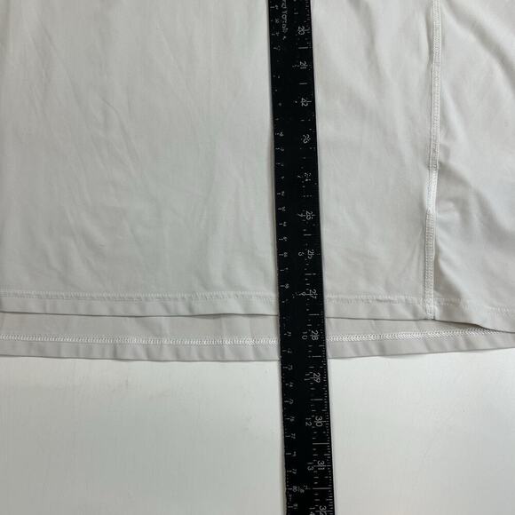 Athleta Tank Top Womens XLT Racerback Nylon White Athletic Running - Picture 2 of 8